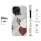 Maroon Gold Botanical Pattern Phone Case iPhone Samsung Cover Pixel 5380 - Image 7