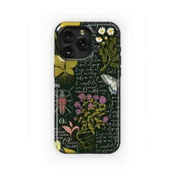 Medicinal Insects Herbs Phone Case iPhone Samsung Cover Pixel 2338 - Image 1