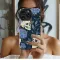 Midnight Blooms and Bleached Bone Phone Case iPhone Samsung Cover Pixel 6911 - Image 2