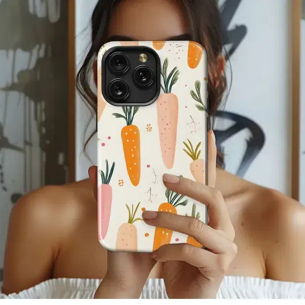 Midnight Blooms and Crescent Moons Phone Case iPhone Samsung Cover Pixel 5112 - Image 1