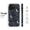 Midnight Blooms and Crescent Moons Phone Case iPhone Samsung Cover Pixel 5112 - Image 6