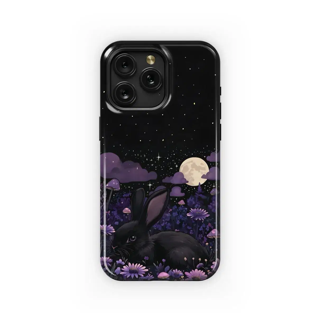 Midnight Bunny Bloom
 Phone Case iPhone Samsung Cover Pixel 5476 - Image 1