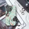 Midnight Cats & Sakura Blooms Art Phone Case iPhone Samsung Cover Pixel 7715 - Image 3