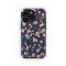 Midnight Garden Pink Floral Blooms Phone Case iPhone Samsung Cover Pixel 7219 - Image 1