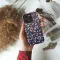 Midnight Garden Pink Floral Blooms Phone Case iPhone Samsung Cover Pixel 7219 - Image 4