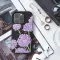 Midnight Lilac Garden Floral Illustration Phone Case iPhone Samsung Cover Pixel 8012 - Image 3