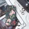 Midnight Orchid Garden Botanical Art Phone Case iPhone Samsung Cover Pixel 7018 - Image 3