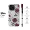 Midnight Roses and Crescent Dreams Phone Case iPhone Samsung Cover Pixel 6223 - Image 7