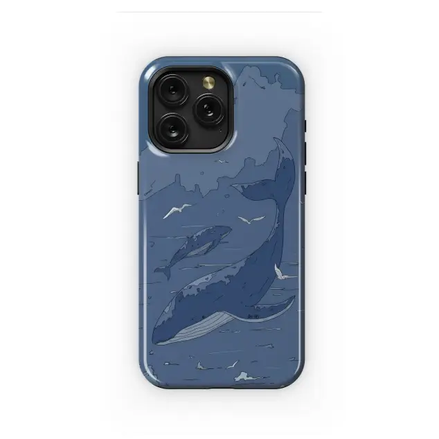 Midnight Whale Song
 Phone Case iPhone Samsung Cover Pixel 5545