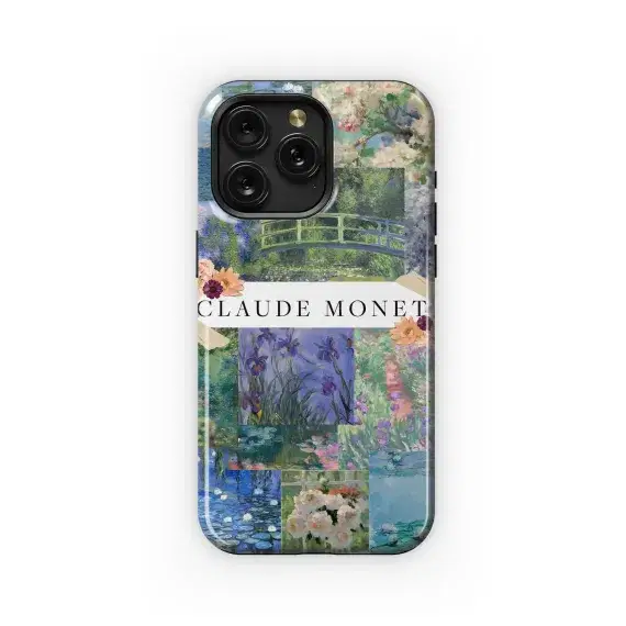 Monet's Impressionist Masterpiece Collage Phone Case iPhone Samsung Cover Pixel 4993 - Image 1