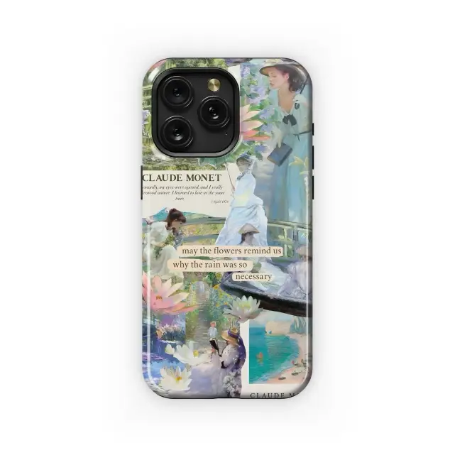 Monet's Water Lilies Dreamscape Phone Case iPhone Samsung Cover Pixel 4991