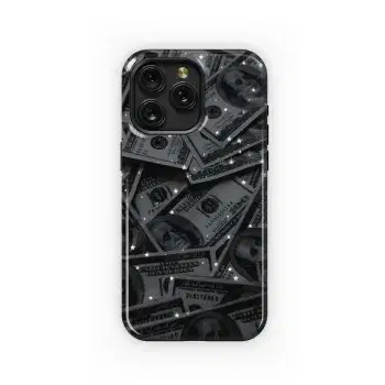 Money & Stars Aesthetic Phone Case iPhone Samsung Cover Pixel 5784 - Image 1