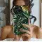 Monstera Leaves Tropical Gold Phone Case iPhone Samsung Cover Pixel 3557 - Image 2