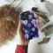 Moody Purple Floral Garden Botanical Art Phone Case Cover for iPhone 17 Pro Max 16 15 Plus 14 13 Mini Samsung S25 S24 Google Pixel 10 9 8182 - Image 4