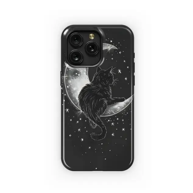 Moonlit Cat Dream
 Phone Case iPhone Samsung Cover Pixel 6169