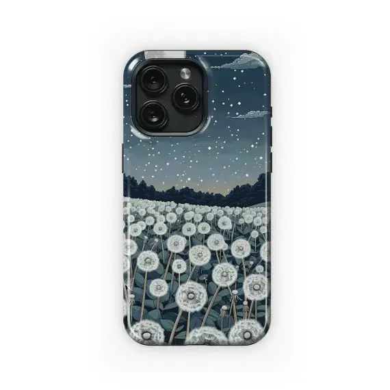Moonlit Dandelion Field
 Phone Case iPhone Samsung Cover Pixel 4552 - Image 1