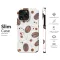 Morning Brew Watercolor Coffee Art Phone Case iPhone Samsung Cover Pixel 7747 - Image 7