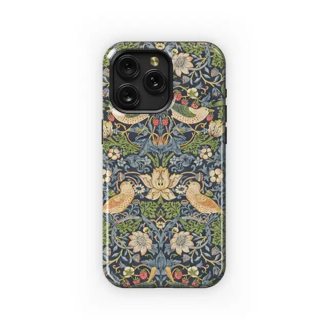 Morris Bird & Bloom
 Phone Case iPhone Samsung Cover Pixel 6146