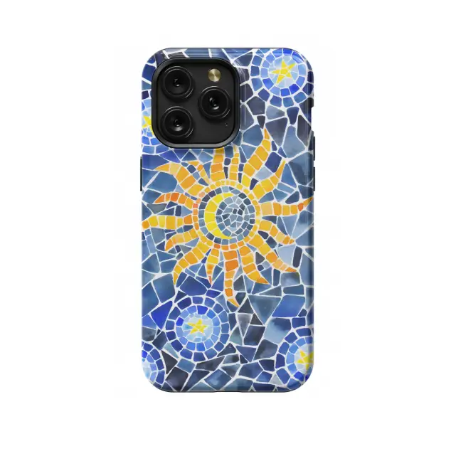 Mosaics Phone Case iPhone Samsung Cover Pixel 1378