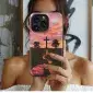 Mountains, Moon, Stars, and Love Phone Case iPhone Samsung Cover Pixel 4978 - Image 1