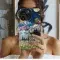 Mountains, Moon, Stars, and Love Phone Case iPhone Samsung Cover Pixel 4978 - Image 2