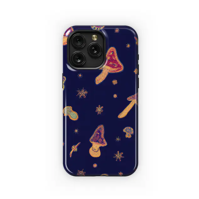 Mushrooms Magic Phone Case iPhone Samsung Cover Pixel 3619