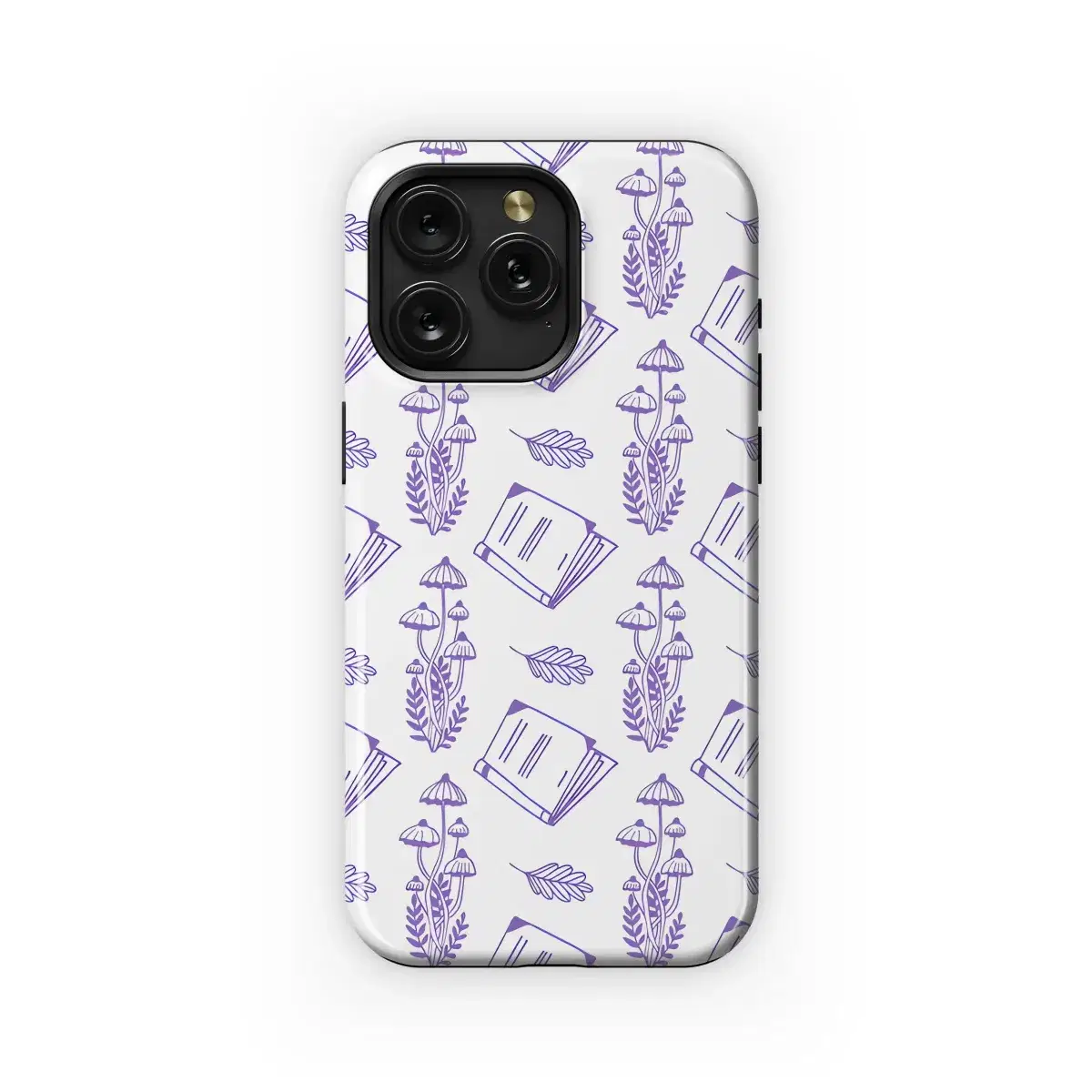Mystic Book Mushrooms
 Phone Case iPhone Samsung Cover Pixel 5846 - Image 1