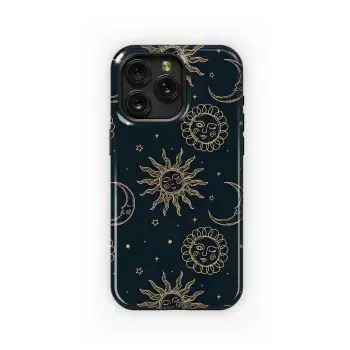 Mystic Celestial Sun Moon Stars Phone Case iPhone Samsung Cover Pixel 5349 - Image 1