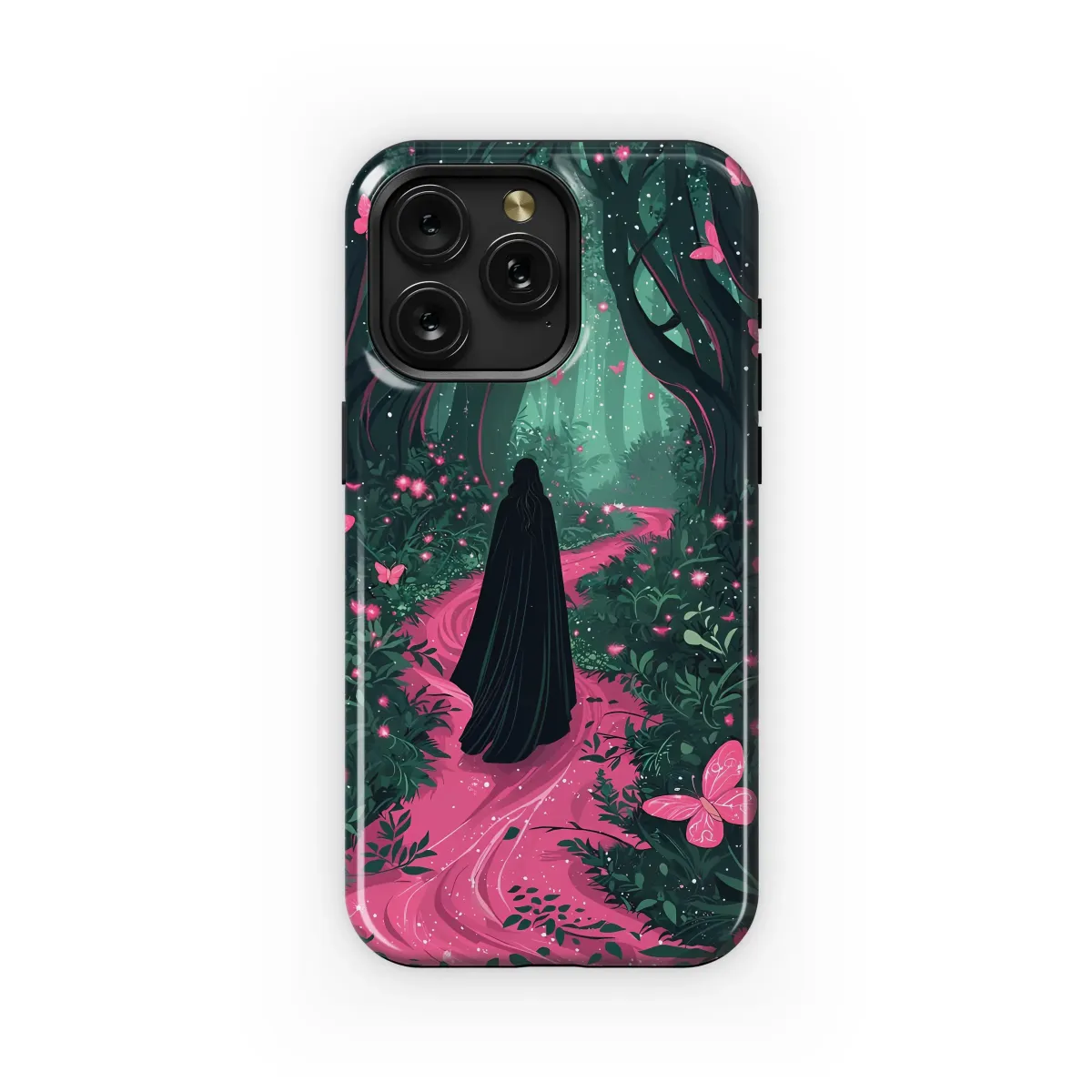 Mystic Path Through Enchanted Woods Phone Case iPhone Samsung Cover Pixel 7267 - Image 1