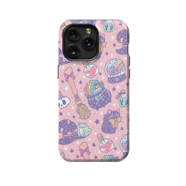 Mystical Brew Witchy Cartoon Phone Case iPhone Samsung Pixel & More 49