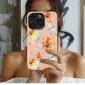 Mystical Cat Moon and Flowers Phone Case iPhone Samsung Cover Pixel 5445 - Image 1
