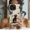 Mystical Cat Moon and Flowers Phone Case iPhone Samsung Cover Pixel 5445 - Image 2