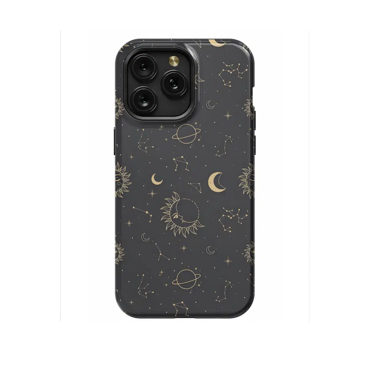 Mystical Celestial Stars Moons and Planets Phone Case iPhone Samsung Cover Pixel 1427 - Image 1