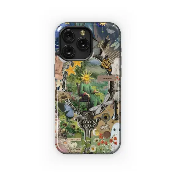 Mystical Collage Aesthetic Phone Case iPhone Samsung Cover Pixel 4961 - Image 1