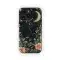 Mystical Night Flower Moon Black Cat Phone Case iPhone Samsung Cover Pixel 3708 - Image 1