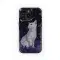Mystical Night White Cat Phone Case iPhone Samsung Cover Pixel 3712 - Image 1