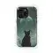 Mystical Universe Night Black Cat Phone Case iPhone Samsung Cover Pixel 3711 - Image 1