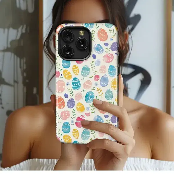 Navy Bloom Pattern
 Phone Case iPhone Samsung Cover Pixel 4813 - Image 1