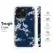 Navy Cherry Blossom Pattern Phone Case iPhone Samsung Cover Pixel 5339 - Image 6