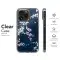 Navy Cherry Blossom Pattern Phone Case iPhone Samsung Cover Pixel 5339 - Image 8
