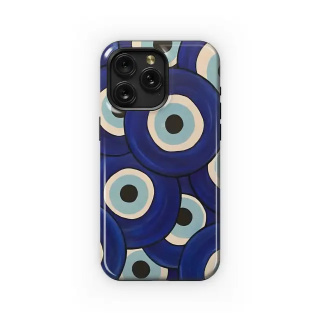 Nazar Evil Eye Design
 Phone Case iPhone Samsung Cover Pixel 3988