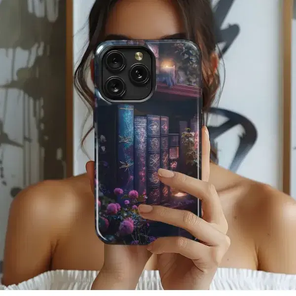 Neon City Nightscape
 Phone Case iPhone Samsung Cover Pixel 5484 - Image 1