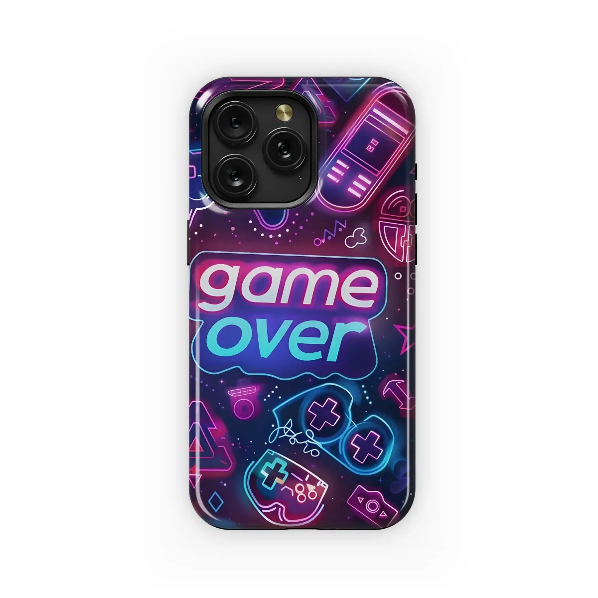 Neon Game Over
 Phone Case iPhone Samsung Cover Pixel 5618 - Image 1