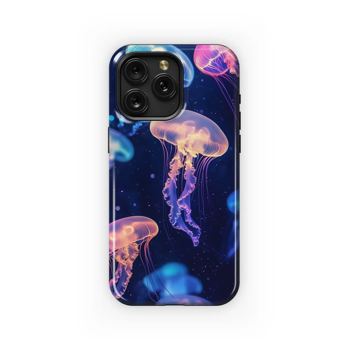 Neon Jellyfish Glow
 Phone Case iPhone Samsung Cover Pixel 5615 - Image 1