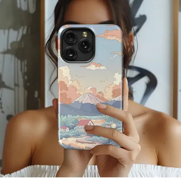Neon Sea Turtles Phone Case iPhone Samsung Cover Pixel 5581 - Image 1
