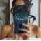 Night Cat Cityscape Moon
 Phone Case iPhone Samsung Cover Pixel 4243 - Image 1