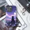 Night Cat Flower Field
 Phone Case iPhone Samsung Cover Pixel 6016 - Image 3