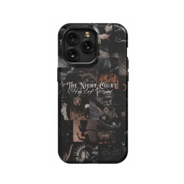 Night Court Collage Acomaf Acotar Phone Case iPhone Samsung Pixel & More - Image 1