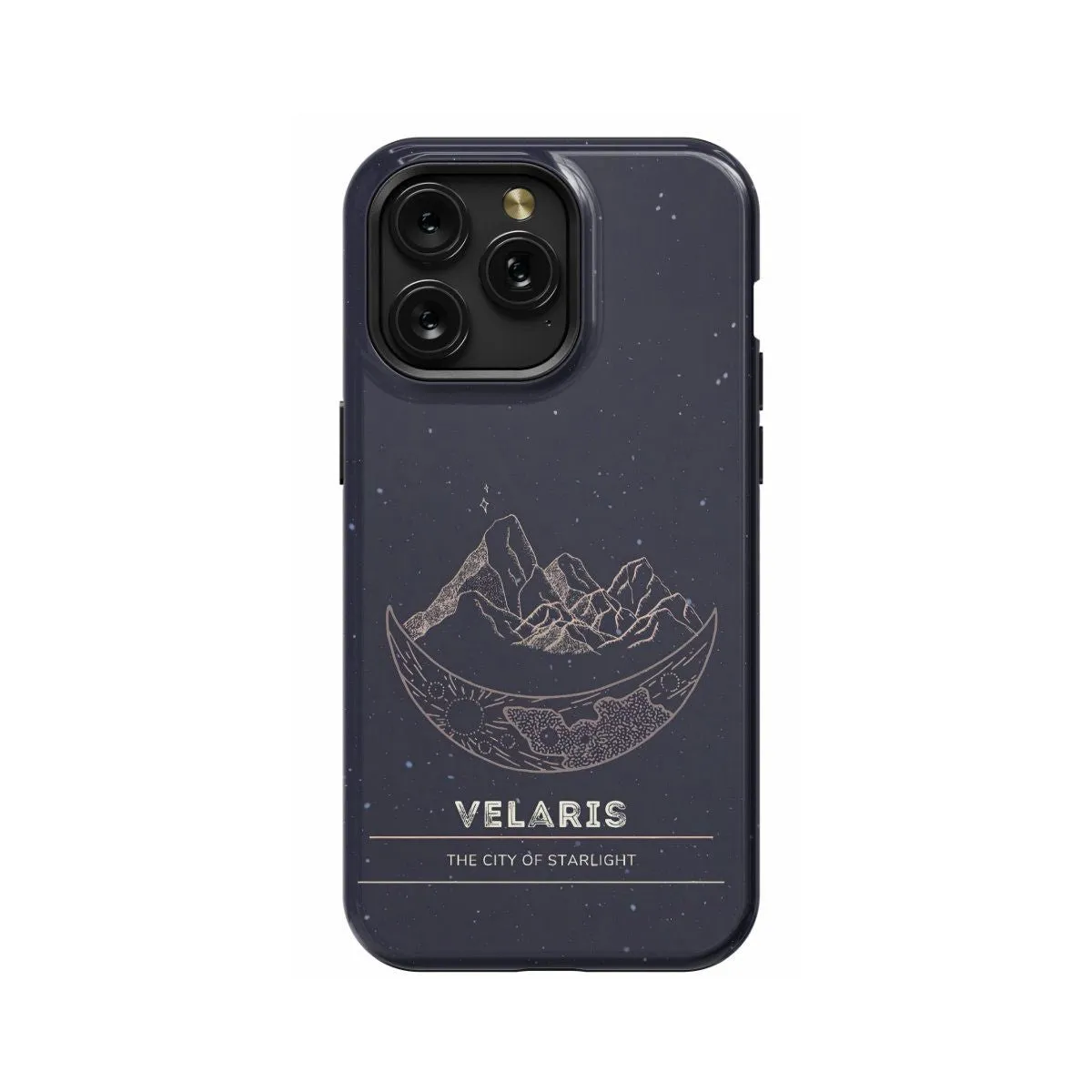 Night Court Symbol Acotar Acomaf Velaris Mountain Stars Phone Case iPhone Samsung Pixel & More #117 - Image 1
