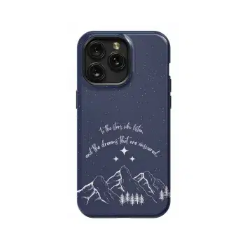 Night Court Symbol Acotar Acomaf Velaris Mountain Stars Phone Case iPhone Samsung Pixel & More #118 - Image 1